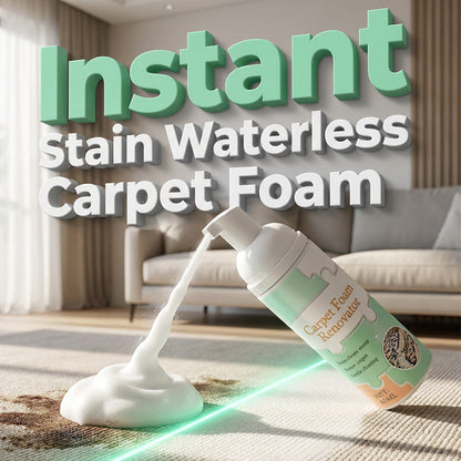 🧹🛒 -50% ! 🏠Mousse Détachante Sans Eau pour Tapis – Nettoyage Instantané, Micro-Mousse Avancée & Serviette Premium.