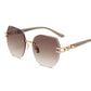 🌬️🕶️ Rimless sunglasses femme – Oubliées sur le nez, verres polarisés de haute qualité, l'accessoire signature des minimalistes élégantes 🤍🏙️