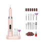 🔋 Perceuse à Ongles Électrique Sans Fil – Portable, rechargeable & base de chargement – Manucure professionnelle à domicile en toute simplicité ✨