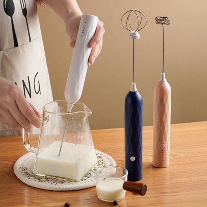 ☕ Soldes 2026 — Plus de 25 000 vendus ! 🥛 Mousseur à Lait Portable 3 Vitesses Rechargeable USB