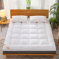 ☁️🛏️ Surmatelas matelassé ultra-doux – Rembourrage épais, housse respirante, transformez votre lit en cocon moelleux, lavable en machine 🧼💤
