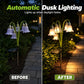 Lampes Solaires Fleurs Décorations de Jardin Extérieur 💐💡
