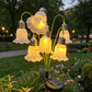 Lampes Solaires Fleurs Décorations de Jardin Extérieur 💐💡