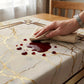 🧻 Nappe Imprimée Marbre Imperméable – Polyester, Anti-Taches & Anti-Eau pour Salle à Manger & Terrasse