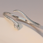 Bracelet manchette vintage « serpent »