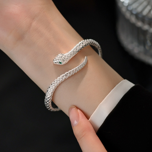 Bracelet manchette vintage « serpent »