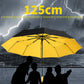☂️ 50% DE RÉDUCTION ! 🌧️ Grand Parapluie Automatique Soleil & Pluie – Acier + Vinyle – Ø 125 cm & UPF 50+ & Double Nervures for Famille & Pendulaires