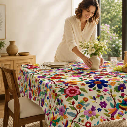 🌺🌺 Offre à Durée Limitée : -50% sur les Nappes à Motifs Floraux Rétro