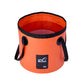 🐠 50% DE RÉDUCTION ! 🪣 Seau Pliant Portable Camping & Pêche – PVC 500D – 12 L / 20 L – Imperméable & Léger for Plein Air