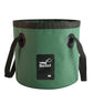 🐠 50% DE RÉDUCTION ! 🪣 Seau Pliant Portable Camping & Pêche – PVC 500D – 12 L / 20 L – Imperméable & Léger for Plein Air