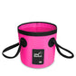 🐠 50% DE RÉDUCTION ! 🪣 Seau Pliant Portable Camping & Pêche – PVC 500D – 12 L / 20 L – Imperméable & Léger for Plein Air
