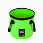 🐠 50% DE RÉDUCTION ! 🪣 Seau Pliant Portable Camping & Pêche – PVC 500D – 12 L / 20 L – Imperméable & Léger for Plein Air