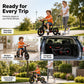 🎠 Tricycle Évolutif 4-en-1 pour Enfants – Acier Carbone – Vélo Équilibre + Poussette & Poignée Parentale pour 6+ Ans
