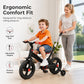 🎠 Tricycle Évolutif 4-en-1 pour Enfants – Acier Carbone – Vélo Équilibre + Poussette & Poignée Parentale pour 6+ Ans