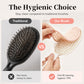 🎉 50 % DE RÉDUCTION MAINTENANT ! 💇‍♀️ Brosse à Cheveux Démêlante Autonettoyante Détachable pour Femme – Massage du Cuir Chevelu & Design Ergonomique ✨