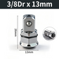 🔧 SOLDES 2026 – PLUS DE 23 700 VENDUS ! 🔩 Jeu d’Adaptateurs Douilles Acier CR-V pour Clé à Cliquet – Chrome-Vanadium – Éjection Rapide & Hexagonal Encastré for Mécanique Pro