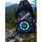 🎒 -50% ! 🔈 Sac Enceinte Bluetooth Portable avec Lumières LED – Son Haute-Fidélité & IPX6 – Autonomie 1200 mAh pour Fête en Plein Air 🎶