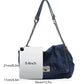📢 OFFRE LIMITÉE -50% ! ⏰ Sac Bandoulière Rétro Grande Capacité à Chaîne – Design Denim Vintage avec Grand Compartiment Principal 👜