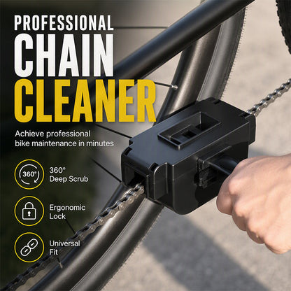 🔥 Deep Clean Chain Washer – 74 brosses, nettoyage pro & rapide – Idéal pour VTT, vélo de route & vélo électrique 🔧