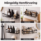 🧴 –50% MAINTENANT ! 🚿 Kit d’Étagères de Salle de Bain sans Perçage – Installation sans outil, acier au carbone inoxydable & angle 90° – Parfait pour locataires et propriétaires 🏠