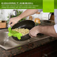 🛒 1 ACHETÉ, 1 OFFERT !  🍝 Filtre encliquetable en silicone – Fini les pâtes renversées et les passoires encombrantes – S'adapte à presque tous les ustensiles, sans BPA, jusqu'à 250°C – Idéal pour égoutter sans transférer 🥦