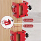🚪 Kit de Gabarit de Mortaisage pour Loquet de Porte en Bois – Aluminium – 3 Profondeurs de Coupe & Compatible 35/44 mm pour Installation Propre 🛠️