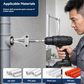🔧🚰 Outil extracteur de tuyaux – Acier robuste, compatible 1/2″, 3/4″ et 1″, double entraînement perceuse/manuel, le sauveur des raccords grippés et des filetages cassés dans la salle de bain et la cuisine 🔩💪