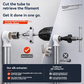 🔧🚰 Outil extracteur de tuyaux – Acier robuste, compatible 1/2″, 3/4″ et 1″, double entraînement perceuse/manuel, le sauveur des raccords grippés et des filetages cassés dans la salle de bain et la cuisine 🔩💪