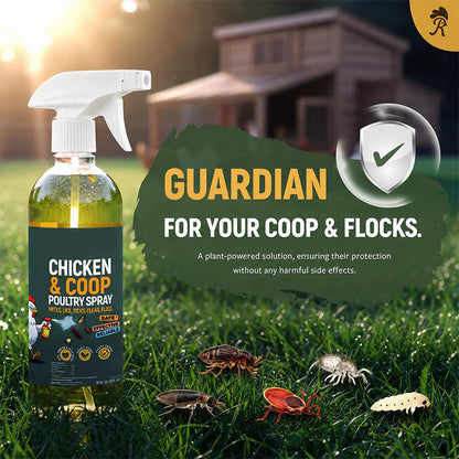 🛒 Offre limitée : –50 % ! 🐔 Spray anti-acariens et poux pour volaille – Fini les parasites et la poussière dans le poulailler – Formule végétale (citronnelle, menthe poivrée), double usage – Idéal pour poules et poulaillers 🌿