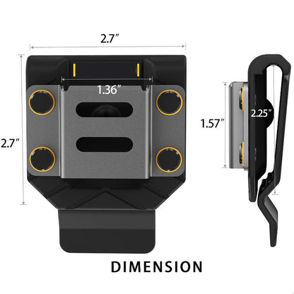 🔧 50% DE RÉDUCTION! 🛠️ Holster de Perceuse à Clip de Ceinture – ABS renforcé, accès rapide & fente pour mètre – Idéal pour chantier et atelier ⚡