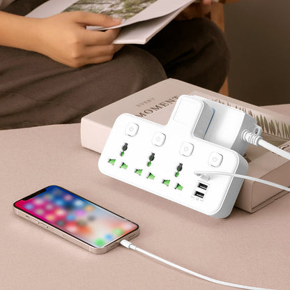 🔌 50 % DE RÉDUCTION ! Prise Connecteur avec Port de Charge Type-C – 2 Ports USB, Version Veilleuse & Compatibilité Mondiale ✨