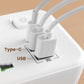 🔌 50 % DE RÉDUCTION ! Prise Connecteur avec Port de Charge Type-C – 2 Ports USB, Version Veilleuse & Compatibilité Mondiale ✨