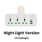 🔌 50 % DE RÉDUCTION ! Prise Connecteur avec Port de Charge Type-C – 2 Ports USB, Version Veilleuse & Compatibilité Mondiale ✨