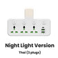 🔌 50 % DE RÉDUCTION ! Prise Connecteur avec Port de Charge Type-C – 2 Ports USB, Version Veilleuse & Compatibilité Mondiale ✨