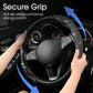 Couvre-volant de voiture bling-bling avec strass