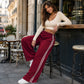 👖🌸  LIMITED-TIME 60% OFF: ONLY £12.99‼️✨Striped Drawstring Track Pants 🌸 Comfy Chic Casual Joggers!