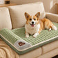 🧼🐱 Tapis lavable pour chien et chat – Dessous antidérapant, housse amovible, gardez la zone de repos toujours propre et fraîche sans effort, même après une promenade boueuse 🐾🚿