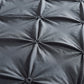 🛏️ -50% ! ✨ Parure de Couette 3 Pièces à Plis Pintuck – Fibre Chimique – Fermeture à Glissière Cachée & Lavable en Machine pour Chambre Élégante 🛌