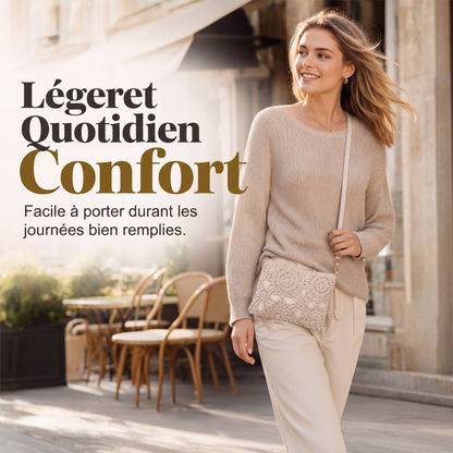 Sac bandoulière floral polyvalent