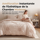 Ensemble de housse de couette élégant à plis pincés