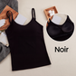 Débardeurs amincissants pour femmes avec soutien-gorge rembourré intégré