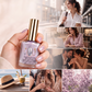 💜 Vernis durcisseur pour ongles effet miroir brillant lilas – Séchage rapide à l'air, résistant aux écailles et finition aurora longue durée