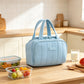 🥪 Sac Repas Matelassé Isotherme et Imperméable – Polyester – Isolation Thermique & Grande Capacité 7L pour Travail, École et Voyage ✨
