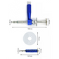 🔧 Coupe-tube intérieur PVC de précision – Contrôle de profondeur réglable, coupe nette et affleurante – Structure en alliage durable – 2 tailles (35/40 mm) – Idéal pour rénovation et maintenance 🛠️