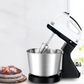 🥄 Batteur Électrique 2-en-1 sur Socle et Portatif – 150 W – 7 Vitesses – Bol 2 L + Fouets & Crochets – Prise UK 🍰