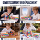 🧲 40 blocs magnétiques 360° – Lettres & chiffres intégrés, empilage facile, sûr et durable – Apprentissage ludique pour enfants dès 3 ans 🔢🔤