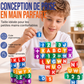 🧲 40 blocs magnétiques 360° – Lettres & chiffres intégrés, empilage facile, sûr et durable – Apprentissage ludique pour enfants dès 3 ans 🔢🔤