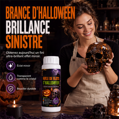 Liquide de revêtement en résine haute brillance pour Halloween