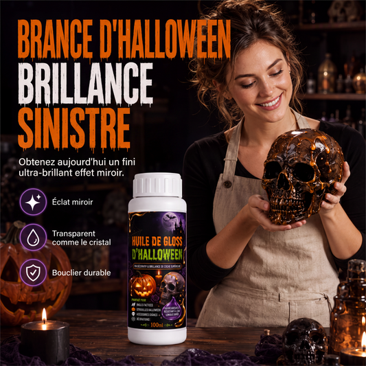 Liquide de revêtement en résine haute brillance pour Halloween