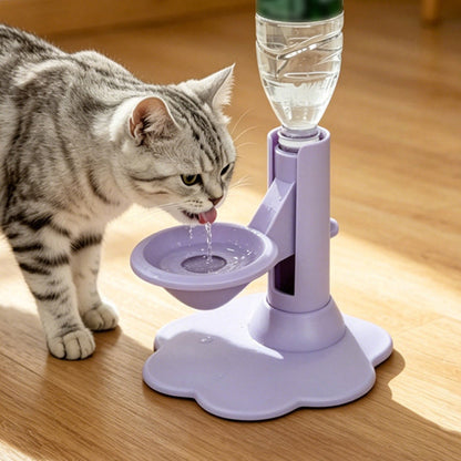 🐱💧 Fontaine à eau pour chat à hauteur réglable – 3 niveaux, 650 ml, antidérapante, offrez à votre félin une hydratation confortable sans forcer sur ses cervicales, de l’eau toujours fraîche qui coule en continu 🌊🐾
